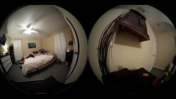 Preview 4 of Husband Absence With Boss - watching girlfriend fuck her friend 360