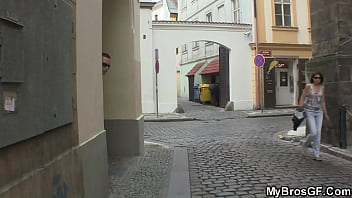 Preview 1 of Oily Penis - Czech blonde sucks and rides another dick