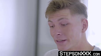 Preview 1 of Harsha And Gril Xxx - StepsonXXX.com - Greg McKeon &amp_ Dale Savage &amp_ Marcus Rivers &amp_ Cameron Basinger - Horny Marcus Rivers gangbanged by three kinky dudes after getting caught masturbating