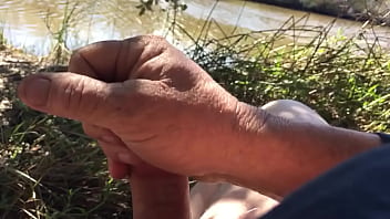Preview 3 of Dhabi Hi Kim Chudai - Down at creek in joying myself