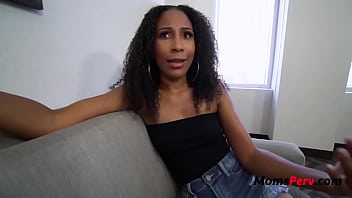 Preview 1 of Tambam Malayu - My Ebony MILF Stepmom Wants To Bring Porn To Life- Olivia Jayy
