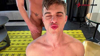 Preview 4 of 3 Sister Trick - Dillon Roman blows Jordan Starr