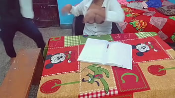 Preview 2 of Sophia Leone Kompoz Me - She is my hot Indian sexy teacher desi hot big boobs