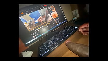 Preview 4 of Manger Jhalany Utha Sex - Watching My Own Porn &amp_ Jerking Off With Lotion