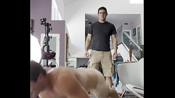 Preview 1 of Xbox B - Naked workouts on a porn set