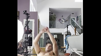 Preview 4 of Xbox B - Naked workouts on a porn set