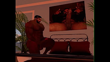 Preview 2 of Tee Fatty - cam jerks to facetime fan