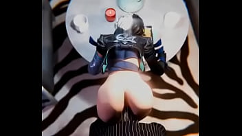 Preview 2 of New Turkish Sex - Marvel Rivals Luna Snow DoggyStyle