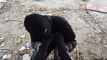 Preview 3 of Caca Dans La Bouche - He loves her black stockings feet