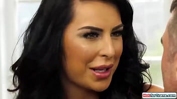 Preview 1 of Smoking Meth Sucking Dick - HotforTrans.com - Big tits shemale Chanel Santini analized