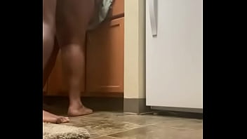 Preview 2 of Xxx Www Com Desy - INTERRUPTED MY BM COOKING TO GIVE HER SOME DICK