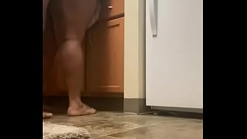 Preview 1 of Xxx Www Com Desy - INTERRUPTED MY BM COOKING TO GIVE HER SOME DICK