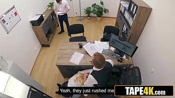 Preview 3 of Hunter Bbw Mom - Hot Business Lady Fucked Right in the Office by Sleazy Loan Manager
