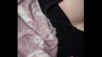 Preview 2 of Carrie Bkooks Lying - Touching Tits sleeping Mom my best friend&#039_s
