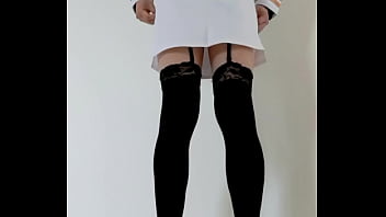 Preview 1 of Anal Sejis - 伪娘 女装 Cosplay Atago [Azur Lane] 愛宕 [碧藍航線] 01