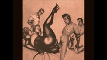Preview 3 of Robin Hod Sex - vintage erotic drawings