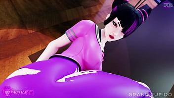 Preview 2 of Jane Hazz - Juri Side Fuck