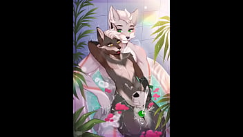 Preview 2 of Mature Porn Cty - Gay Furry Porn Compilation (Bathroom Sex Edition)