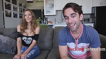 Preview 4 of Modelparty - 2 Step Bros Fuck 1 Sis To Make Smut For Internet