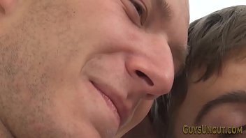 Preview 1 of Syren De Mer And Conor Coxx - Teen twink gets foreskin played with
