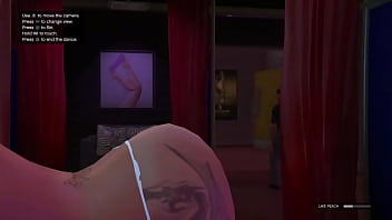 Preview 2 of Japan Two Grandpa Porn - GTA V Franklin Strip Club POV