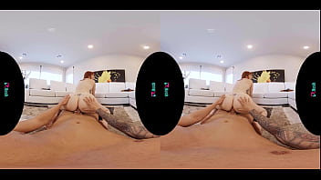 Preview 3 of Extrasmallin - VRHUSH Busty redhead Lauren Phillips lets you creampie her ass