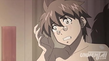 Preview 4 of English Sex Photo New Full Hd - Step Mom Seduces her Little Stepson with her HUGE Breasts | Uncensored Hentai [Exclusive]