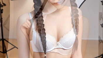 Preview 3 of Haru Tanaka - AI生成　ランジェリーモデルの撮影シーン