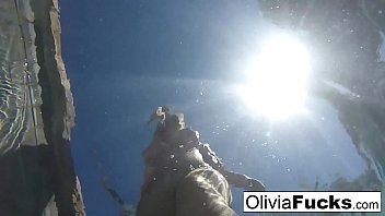 Preview 2 of Japan Kantir - Olivia has some summer fun in the pool