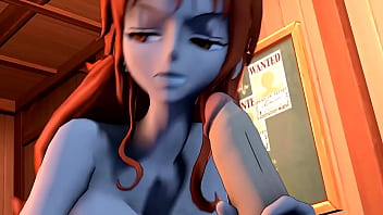 Preview 2 of Mom And Sun Boy Fucking - Luffy fodendo sua navegadora
