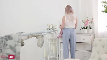 Preview 1 of Mrs Swinger Hd - Horny BF analized blonde teen