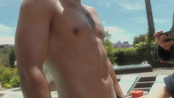 Preview 1 of Puting Pentel - I let blonde Johnny Ford kiss every part of my body before barebacking him