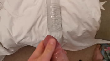 Preview 1 of 14to18 Sex Video - Fucking see-through fleshlight