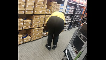 Preview 4 of Piss In Leggings - Can you see her thong