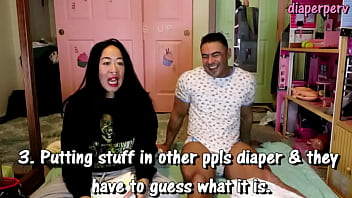 Preview 2 of Woman First Bbc - Adult diaper games for parties!