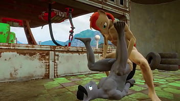 Preview 2 of Slave Busty Woman - [FO4] Stalliongrad Boys