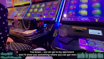 Preview 1 of Johnny And James Fuck - Sex with a stranger girl from the casino