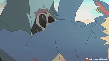 Preview 2 of Svensk Film 2009 Swedish Porn - Wolfs having Sex on the beach