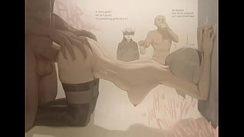 Preview 2 of Old Puti - ( NIER AUTOMATA ) 2B ES FOLLADA POR DOS HOMBRES,  DICIENDO QUE COMO ES EL SEXO ENTRE EL HOMBRE Y LA MUJER .. SIN PENSARLO LA TOMAN Y LE DEMUESTRA EL VERDADERO SEXO. SUB ESPA&Ntilde_OL