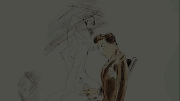 Preview 3 of Incendiary Lani Maru - vintage erotic drawings