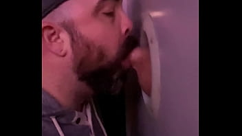 Preview 3 of Mia Khalifa Bounce - Sucking off stranger at the adult store gloryhole