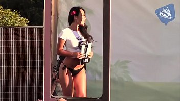 Preview 3 of Smoking Girl Get Horny - Las mejores tomas del Miss Reef Chile 2016