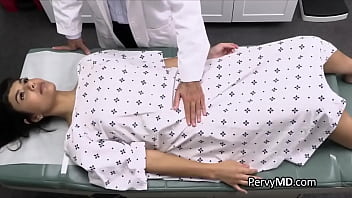 Preview 2 of Japanese Dryhumping - Horny patient makes deal with doctor