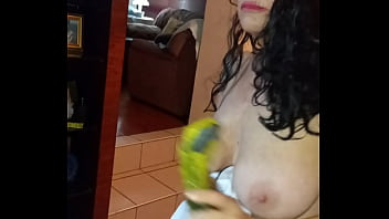 Preview 3 of 80 Years Grand Mother Sex Video - Velvet rain 23 squirting with insatiable appetite for huge toys