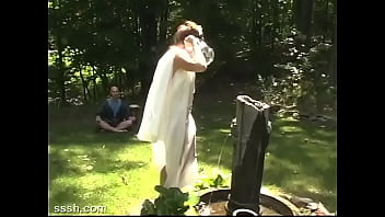 Preview 3 of Mary Carey Kaylyn - Sensual Love Making Outdoors For Horny Fantasy Couple