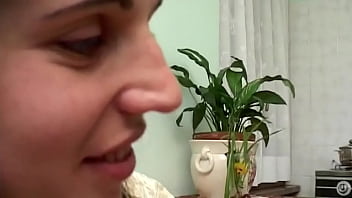 Preview 1 of Japanese Navel Suck Grandpa - Lara Italian Milf coming on to her for a cock