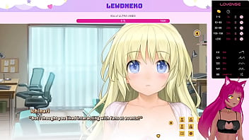 Preview 1 of Odia Dp Sex - VTuber LewdNeko Plays Love Cubed Part 8