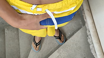 Preview 1 of Biga Black - Paja con lubricante y chanclas