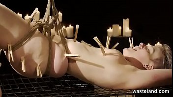 Preview 2 of Intense Fuck Dinner Dessert - Bondage And Punishment For Submissive With Electrical Kink
