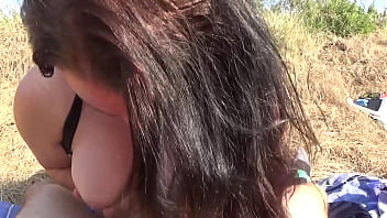 Preview 4 of Xnxx Shop Lifter - Busy Tia passionately sucking off fan in public